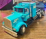 1970's toys for big boys Peterbuilt whisky decanter orig box Tractor Trailer IML
