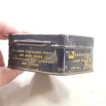 Vintage GM Chevy Tin Box Spare Bulbs Emergency Auto Truck 1920's Classic Adverti