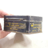 Vintage GM Chevy Tin Box Spare Bulbs Emergency Auto Truck 1920's Classic Adverti