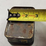 Vintage GM Chevy Tin Box Spare Bulbs Emergency Auto Truck 1920's Classic Adverti