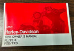 NOS Harley-Davidson 1979 FLH owners manual new vintage OEM Part Number 99460-79