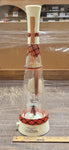 Vtg EMPTY Gilbey's Spey Royal Scotch Whisky Decanter Music Box with Dancer 17"