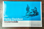 NOS 1972 AMF Harley-Davidson Snowmobile Owner's Manual OEM Part Number 99474-72