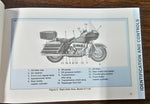 NOS Harley-Davidson 1982 FLT FXR Tour glide Owner's Manual Setup OEM FXRT FLHS