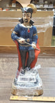 Vtg EMPTY 1979 Jim Beam Mephistopheles Decanter W/Base & Music Box Regal China