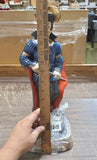 Vtg EMPTY 1979 Jim Beam Mephistopheles Decanter W/Base & Music Box Regal China
