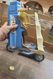 Vtg 1976 Jim Beam 1909 Blue Thomas Blue Flyer Car EMPTY Decanter Regal China VF
