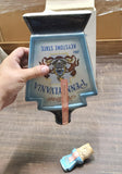 Vtg EMPT 1967 Jim Beam Historic Pennsylvania The Keystone State Decanter  Origin