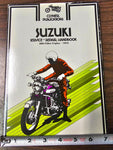 NOS Clymer Suzuki Service Manual Repair 1972 GT380 gt550 gt750 Water Buffalo