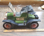 1974 Jim Beam Green ford Model T 1913 Automobile Replica Decanter old car EMPTY