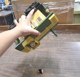 Yellow caboose Jim Beam decanter Orig Box Train RR Railroad Advertising whiskey