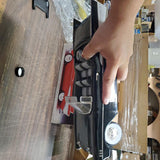 Vtg 1957 Black Chevrolet Bel Air Convertible EMPTY Decanter Jim Beam Die Cast