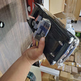 Vtg 1957 Black Chevrolet Bel Air Convertible EMPTY Decanter Jim Beam Die Cast