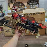Vtg Jim Beam Railroad Decanters EMPTY JB Turner Barrel Car Caboose Wood Freight