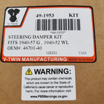 1940-1957G Steering Damper Kit Harley 1940-1952WL Servicar Springer Fork 49-1953