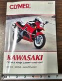Maintenance & Service Repair Shop Manual Kawasaki Ninja 500 ZX 600 FITS 85-97