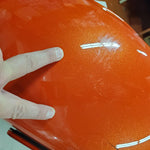 Harley Laguna Orange Trilogy FLRT Trike Rear Fender Freewheeler Left Side
