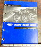 Buell Motorcycle Official Factory OEM Parts Catalog Cyclone M2 / M2L # 99572-02Y