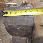 vtg antique giant heavy duty #6 swivel bottomed Bench vice worker tools