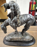 "The End of the Trail" by James Earle Fraser Great Western Art Bronze Sculpture