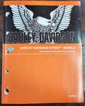 OEM Harley Davidson 2020 Street 500/750 Street Rod Parts Catalog