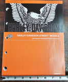 OEM Harley Davidson 2018 Street XG500 XG750 Parts Catalog
