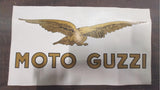 Moto Guzzi Gold Black Sign Poster Eagle 13x7 Wall Art Man Cave Garage Motorcycl