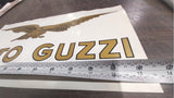 Moto Guzzi Gold Black Sign Poster Eagle 13x7 Wall Art Man Cave Garage Motorcycl