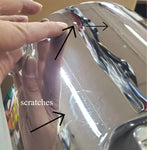 Chrome Oil Tank Harley Softail Chopper 1989-1999 Wrap Around Custom FXST Heritag