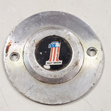 #1 American Flag Harley-Davidson 2 hole bolt Points Timer Cover Insert Patina