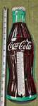 VINTAGE COCA-COLA BOTTLE THERMOMETER NIB 3-D BAR RESTAURANT KITCHEN NOS 17"