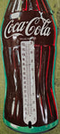 VINTAGE COCA-COLA BOTTLE THERMOMETER NIB 3-D BAR RESTAURANT KITCHEN NOS 17"