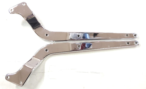 Chrome Fender Struts Harley Softail 1989-1999 Heritage Fatboy Touring FXST Pair