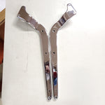 Chrome Fender Struts Harley Softail 1989-1999 Heritage Fatboy Touring FXST Pair