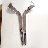 Chrome Fender Struts Harley Softail 1989-1999 Heritage Fatboy Touring FXST Pair