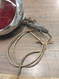 Vtg Unity Spotlights Knucklehead pan Fire Truck Indian Chief Harley Police bike