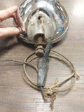 Vtg Unity Spotlights Knucklehead pan Fire Truck Indian Chief Harley Police bike
