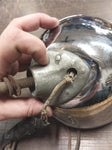 Vtg Unity Spotlights Knucklehead pan Fire Truck Indian Chief Harley Police bike