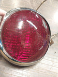 Vtg Unity Spotlights Knucklehead pan Fire Truck Indian Chief Harley Police bike