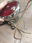 Vtg Unity Spotlights Knucklehead pan Fire Truck Indian Chief Harley Police bike