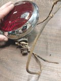 Vtg Unity Spotlights Knucklehead pan Fire Truck Indian Chief Harley Police bike