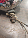 Vtg Unity Spotlights Knucklehead pan Fire Truck Indian Chief Harley Police bike