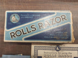 ROLLS RAZOR HUDSON'S MADE IN ENGLAND SHAVE ART DECO BARBER SHEFFIELD STEEL VINT