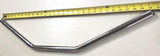 New 5" Pullback 3" Rise Drag Bars 8" Center 30" Motorcycle 7/8" handlebars Chrom