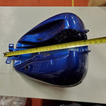 Gas Tank Harley Touring Ultra Classic FLHX Road Street Glide 2008^ Big Blue Pear