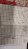 VTG 1942-1969 Railroad Train Time Books Brotherhood Locomotive Engineers Collect