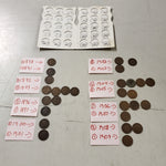 VTG Antique 1890-1909 Lot of 28 Indian Head Penny Collection Various Conditions