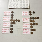 VTG Antique 1890-1909 Lot of 28 Indian Head Penny Collection Various Conditions