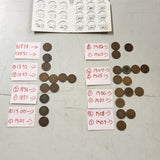 VTG Antique 1890-1909 Lot of 28 Indian Head Penny Collection Various Conditions