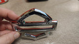 Chrome CVO Gas Tank Emblems Badges Stickers Harley Davidson Bar Shield 3 1/2" Pr